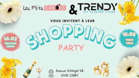 Un vent de printemps souffle sur Ciney… et il apporte une Shopping Party inoubliable ! 🌸✨