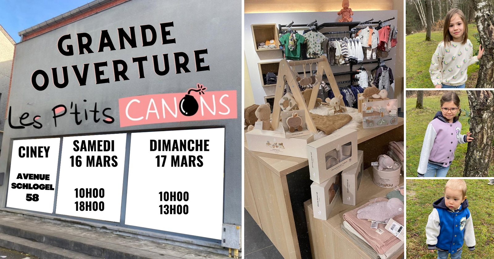 Une Nouvelle Aventure Commence : Bienvenue chez Les P'tits Canons à Ciney