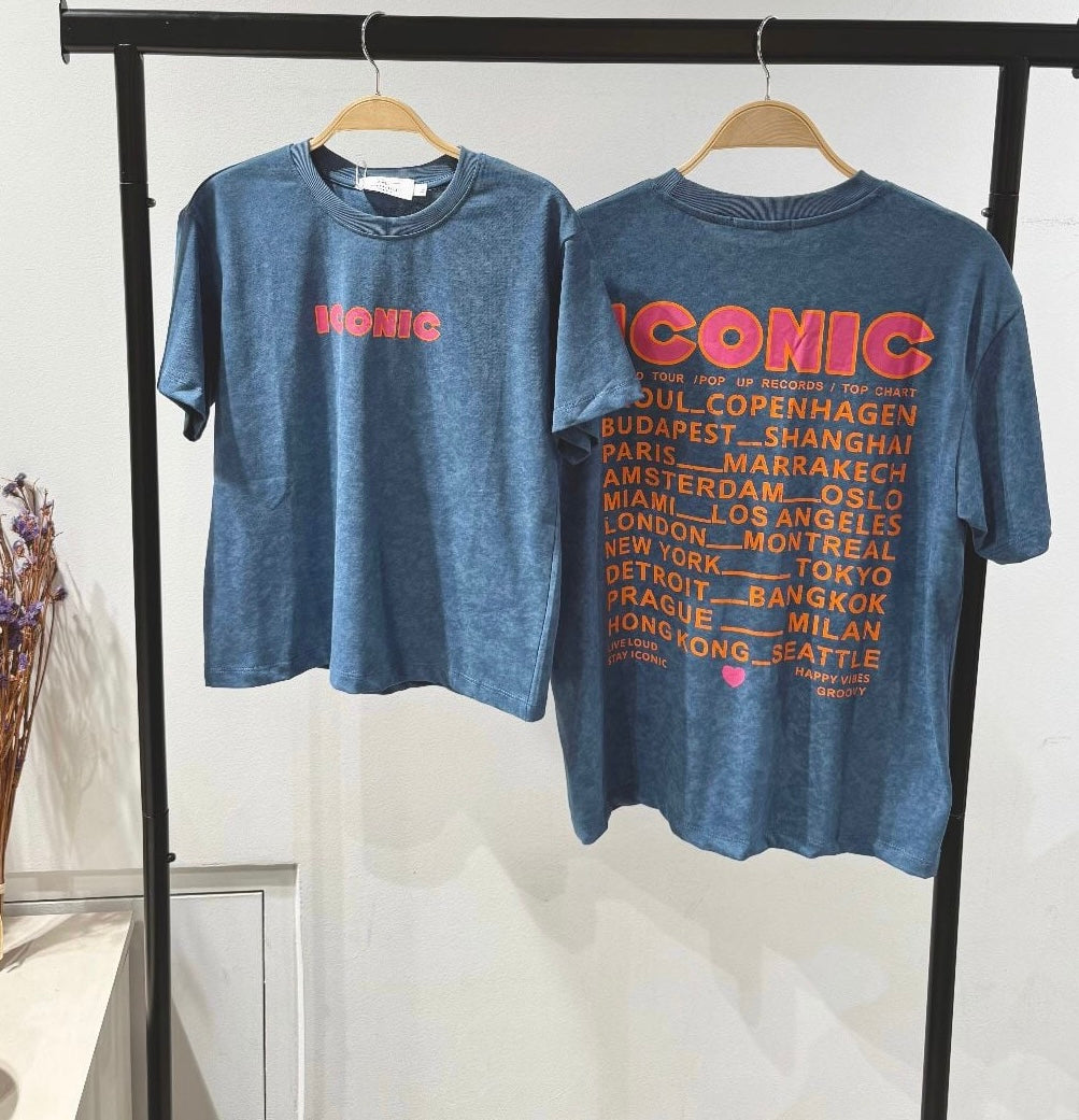 T-shirt ICONIC BLUE JEANS