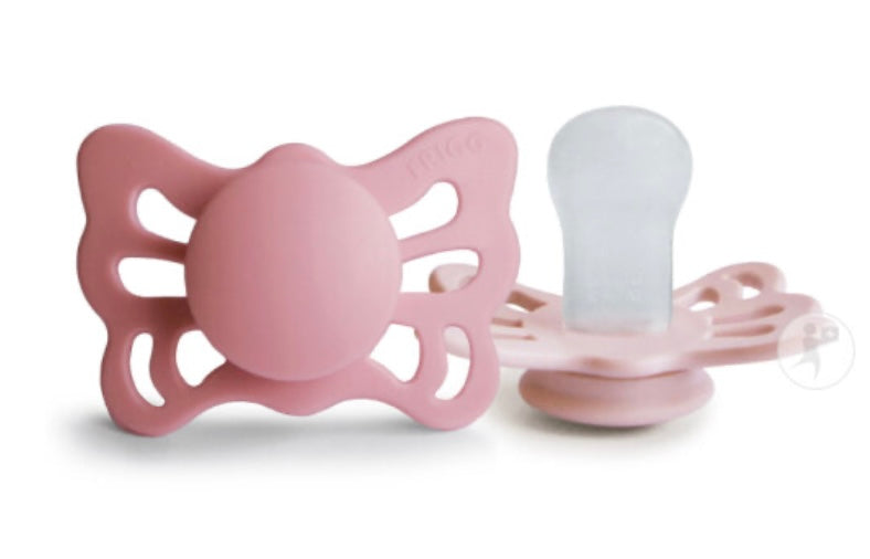 Sucette Silicone Natural (2pack) Pink