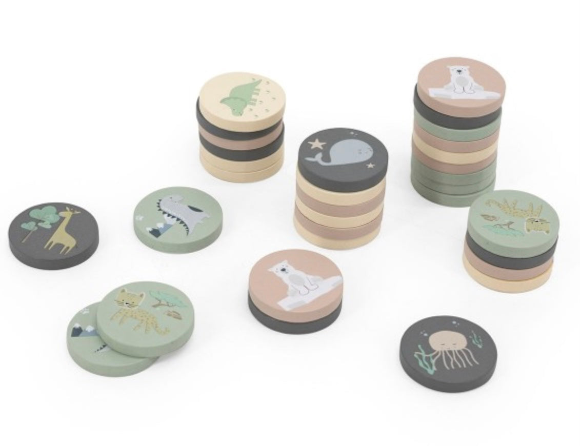 Jeu de mémoire Jungle