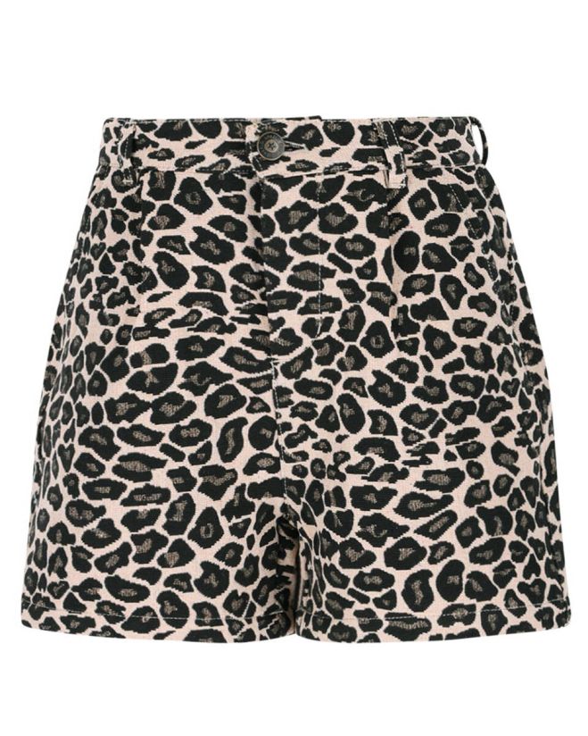 Short Fini Leopard