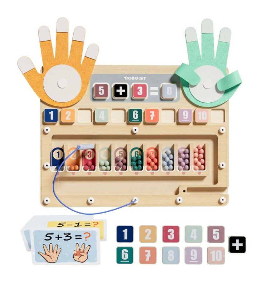 Jeu Mathématique des doigts et aux perles