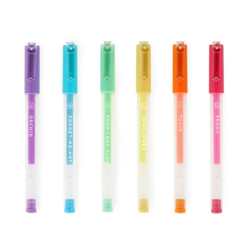 6 Stylos Pastel