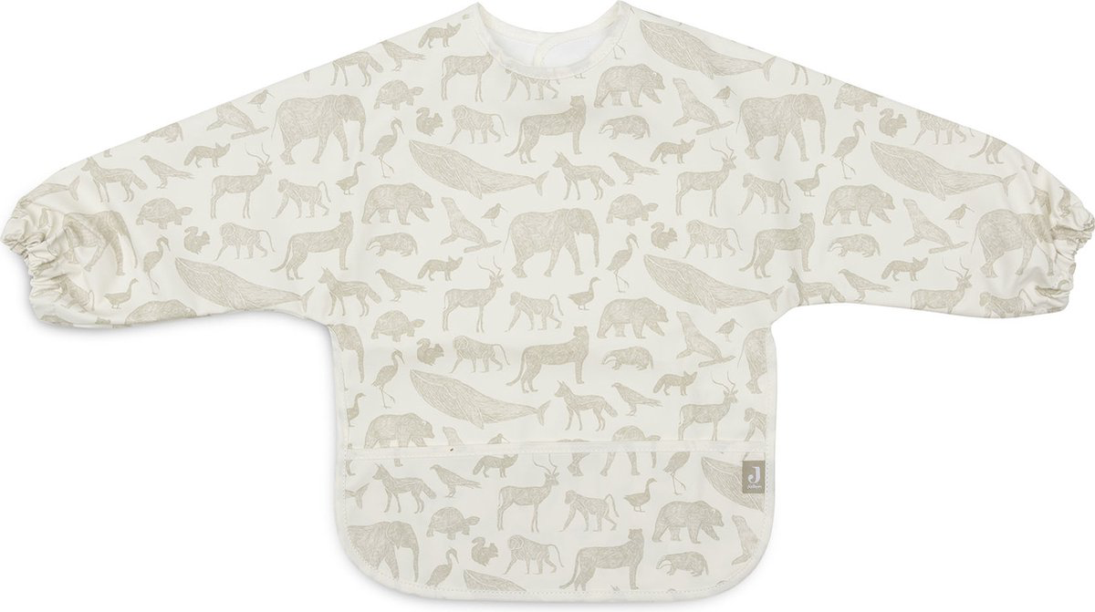 Bavoir à Manches Imperméable - Animals