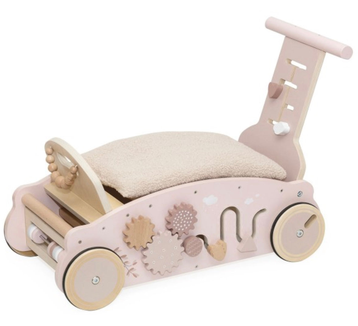 Balançoire, marcheur et voiture 3en1 Pink