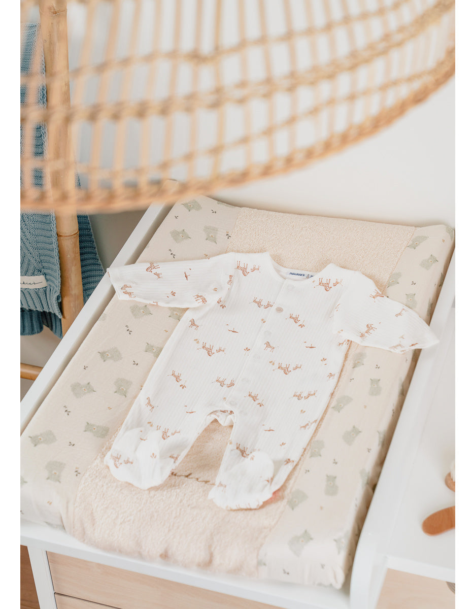 Lot de 2 pyjamas bébé, jersey zèbre