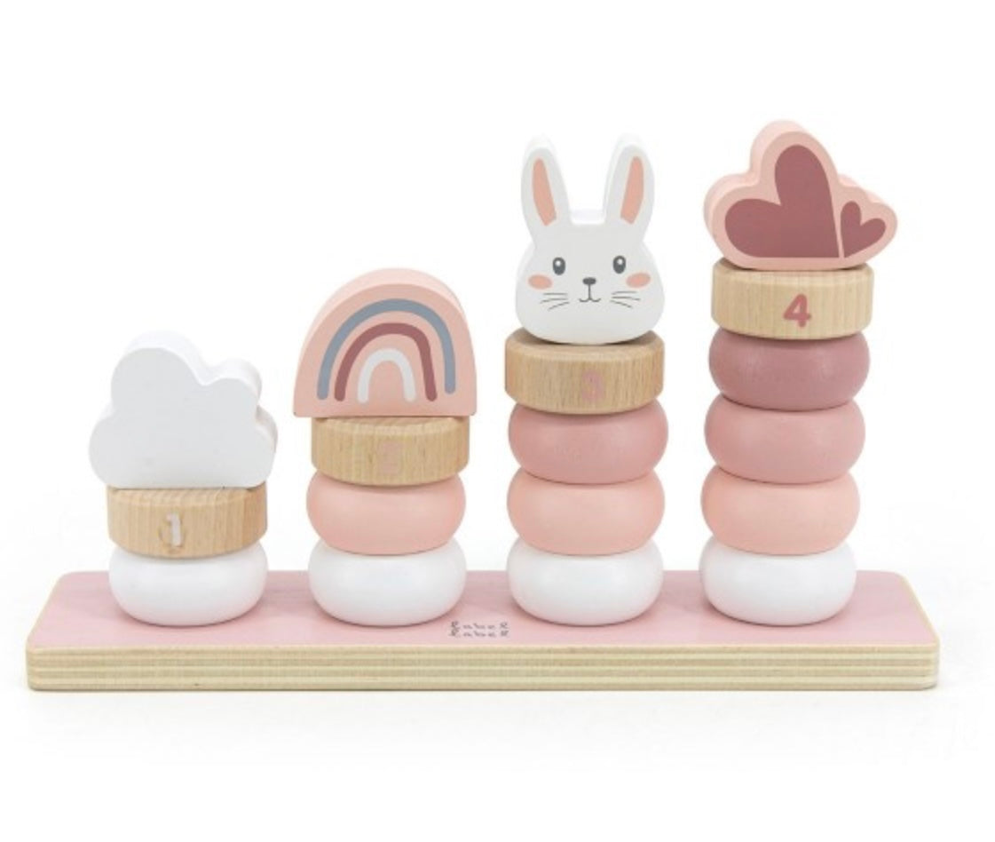 Anneaux à empiler Pink