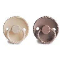 Sucette Silicone Natural (2pack) Chocolate