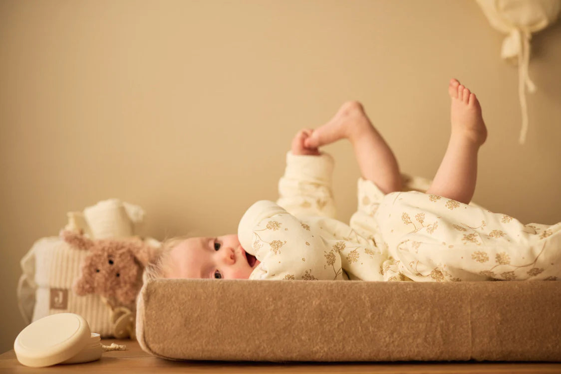 Housse matelas à Langer Éponge 50x70cm - Milky Coffee