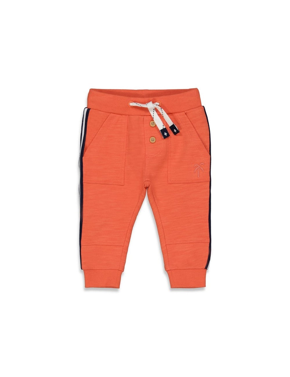 Pantalon orange palmier
