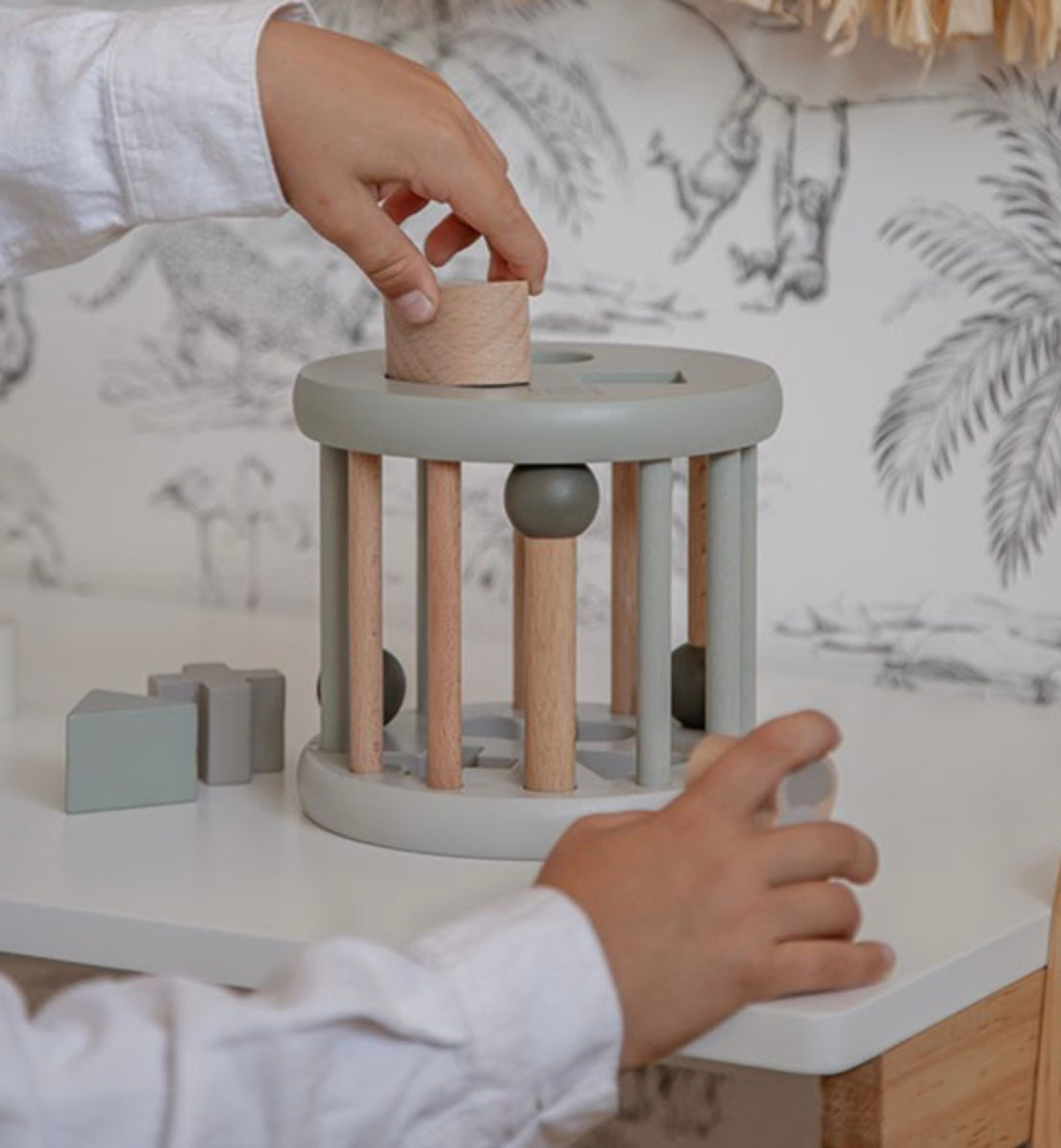 Roue trieuse de formes Olive Green