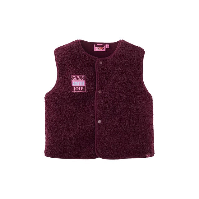 Gilet Lilou Rouge