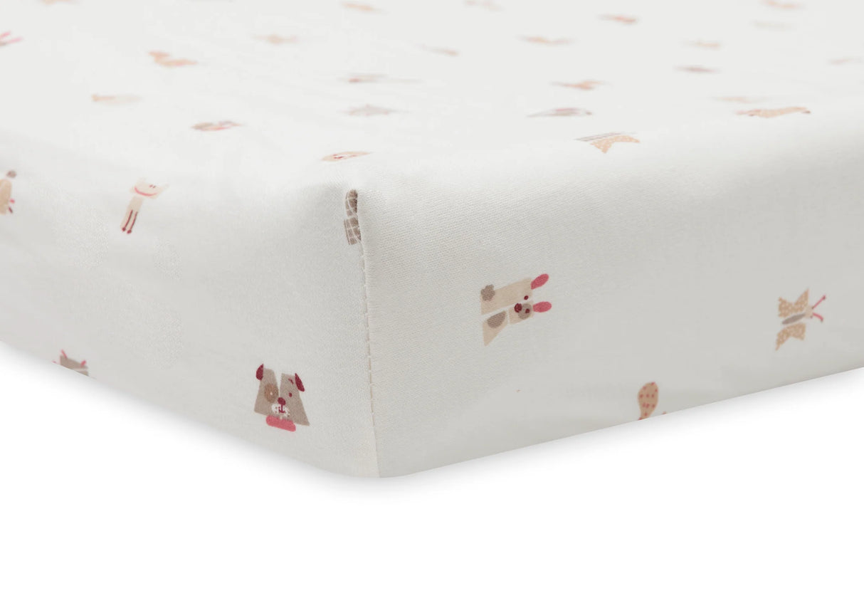 Housse matelas à Langer Jersey 50x70cm - Animal Friends