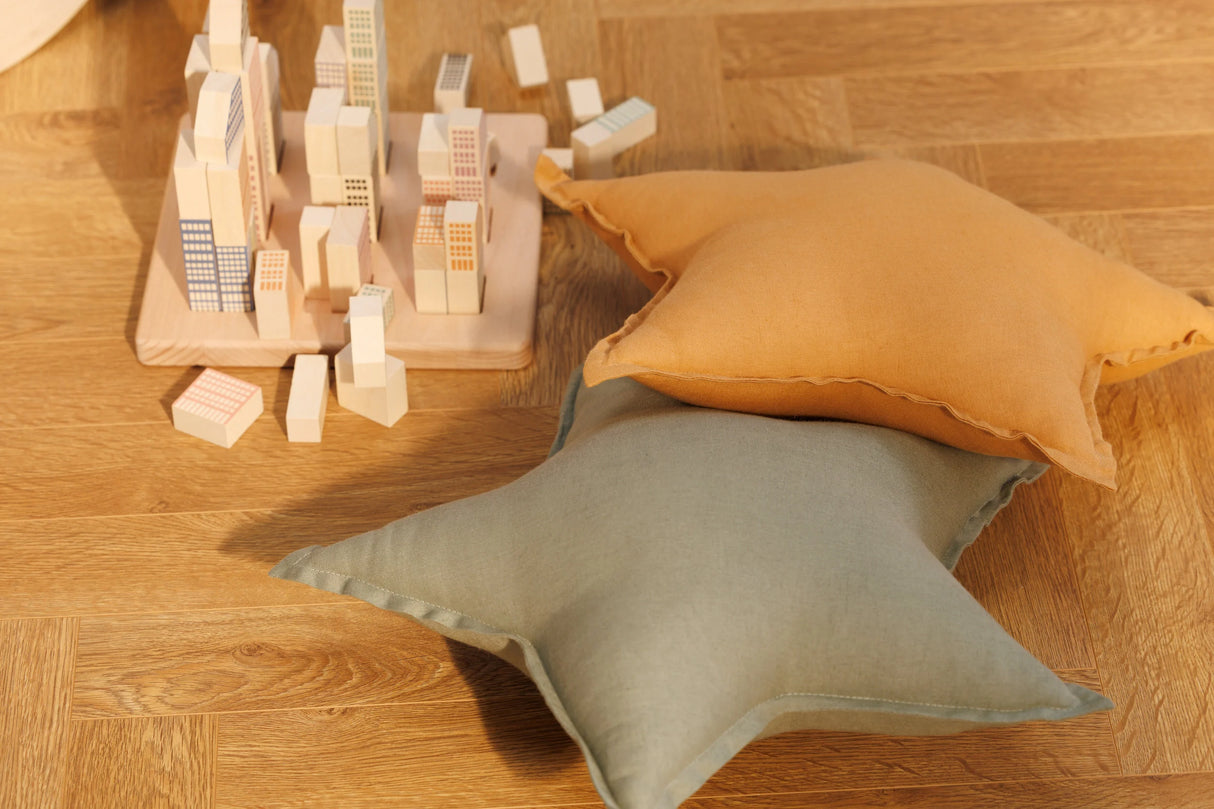 Coussin Etoile Biscuit