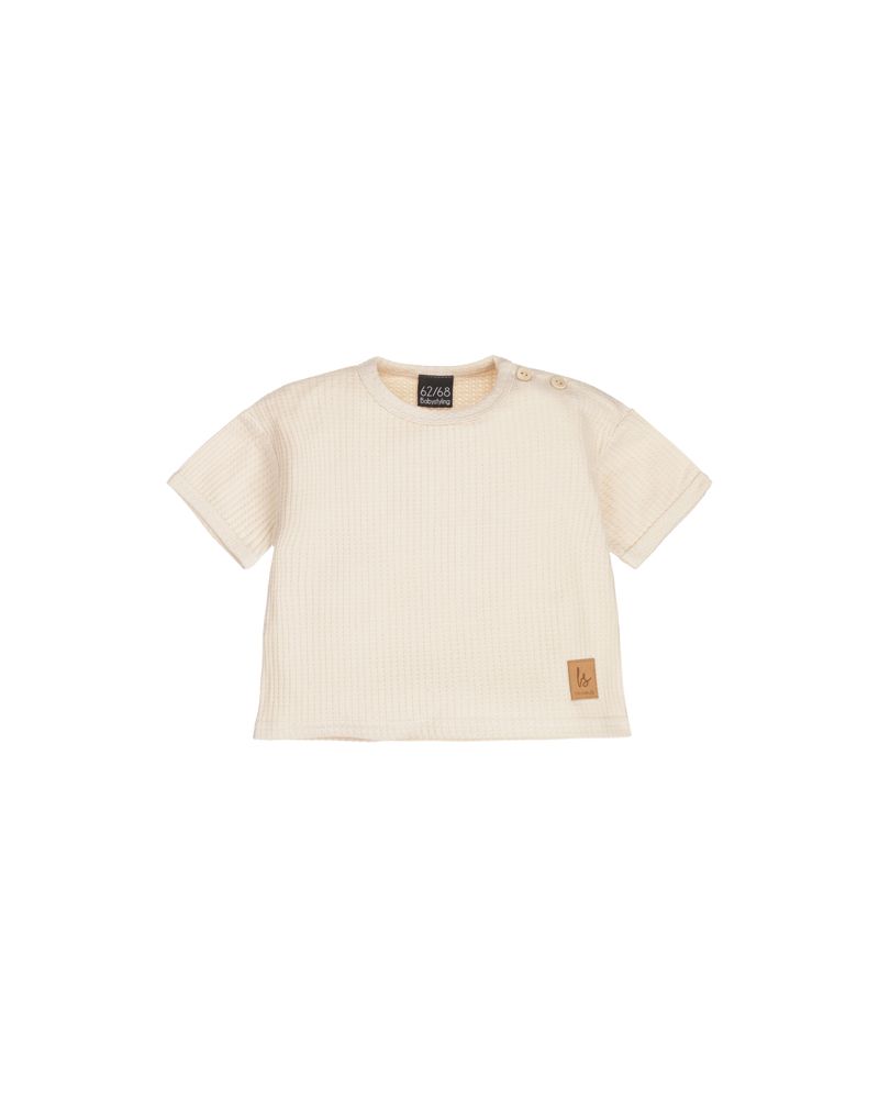 T-shirt Wafel Sand