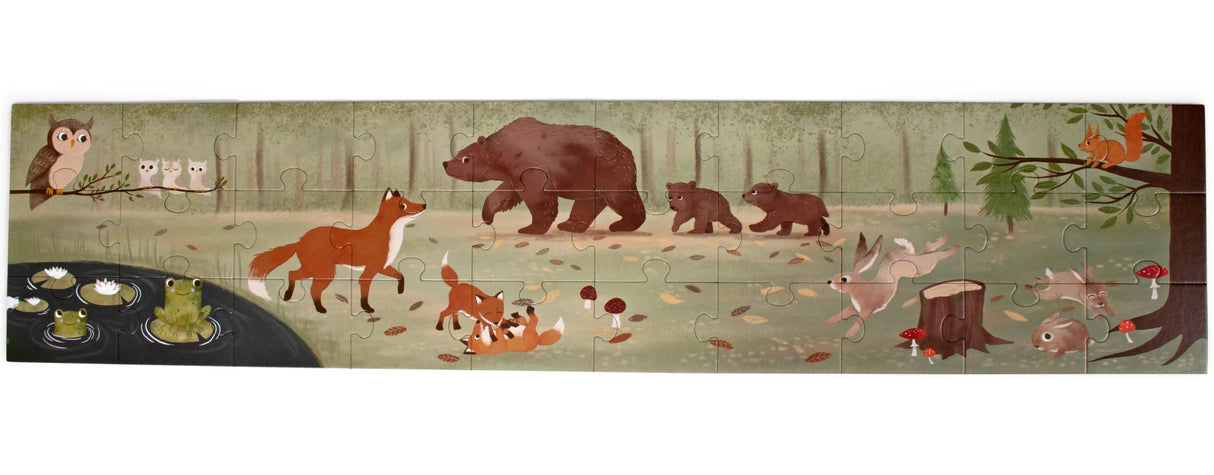 Puzzle 30 pièces (100x22cm) FORÊT
