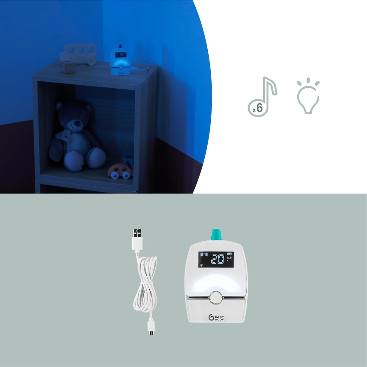 Emetteur additionnel Babyphone Premium Care