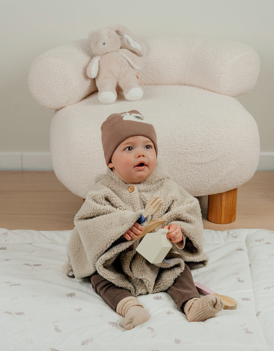 Poncho beige en Groloudoux®