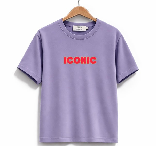 T-shirt ICONIC Violet