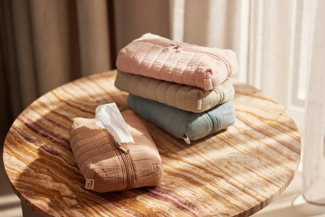 Trousse pour lingettes Sea Green