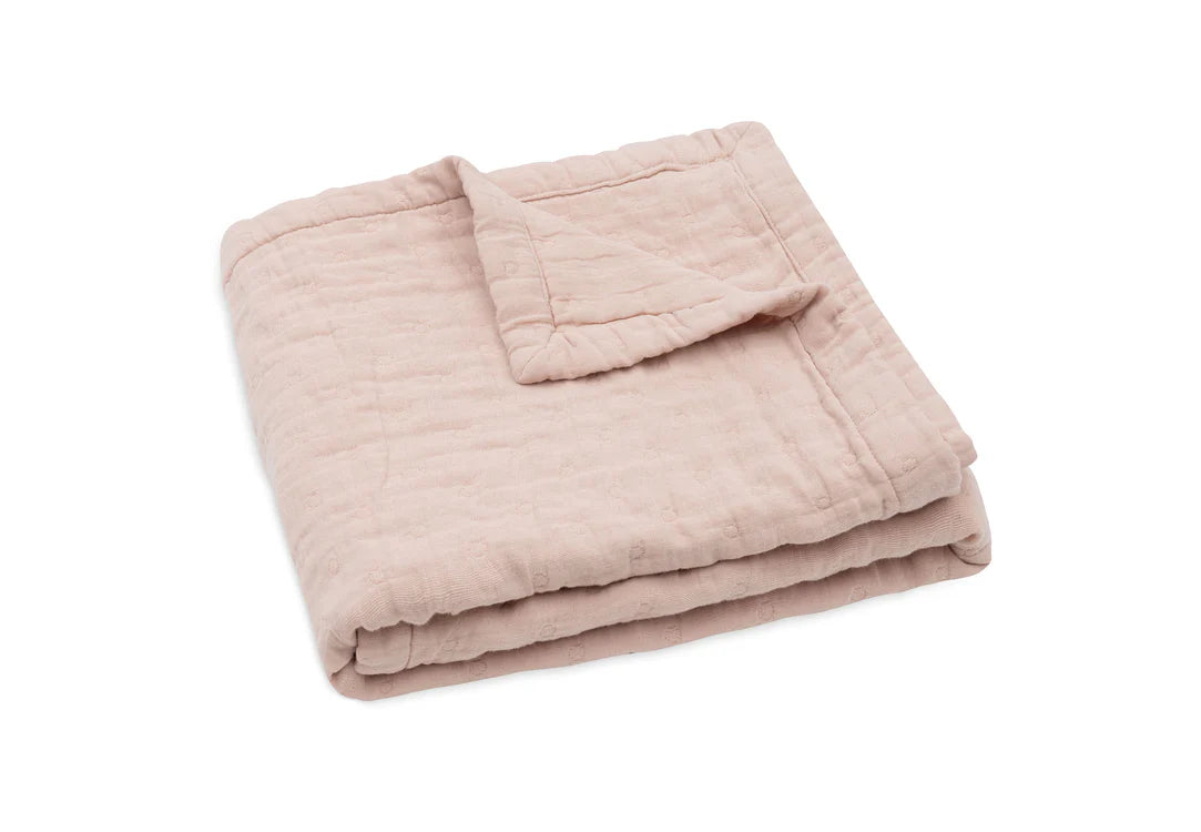 Couverture Berceau Jacquard Wild Rose