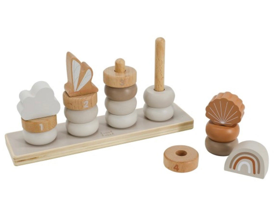 Anneaux à empiler Nougat