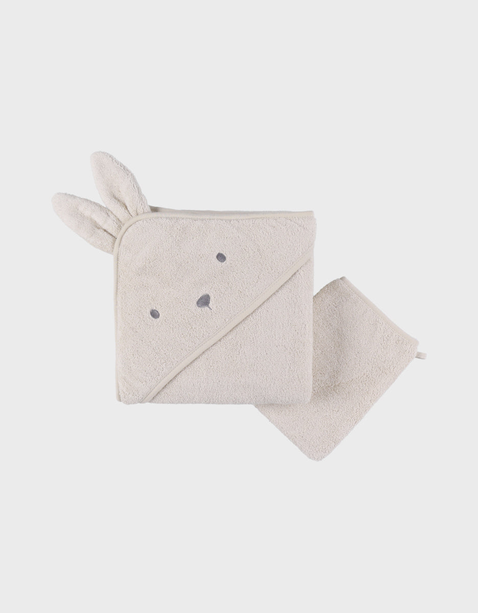 Cape de bain, éponge - Moka