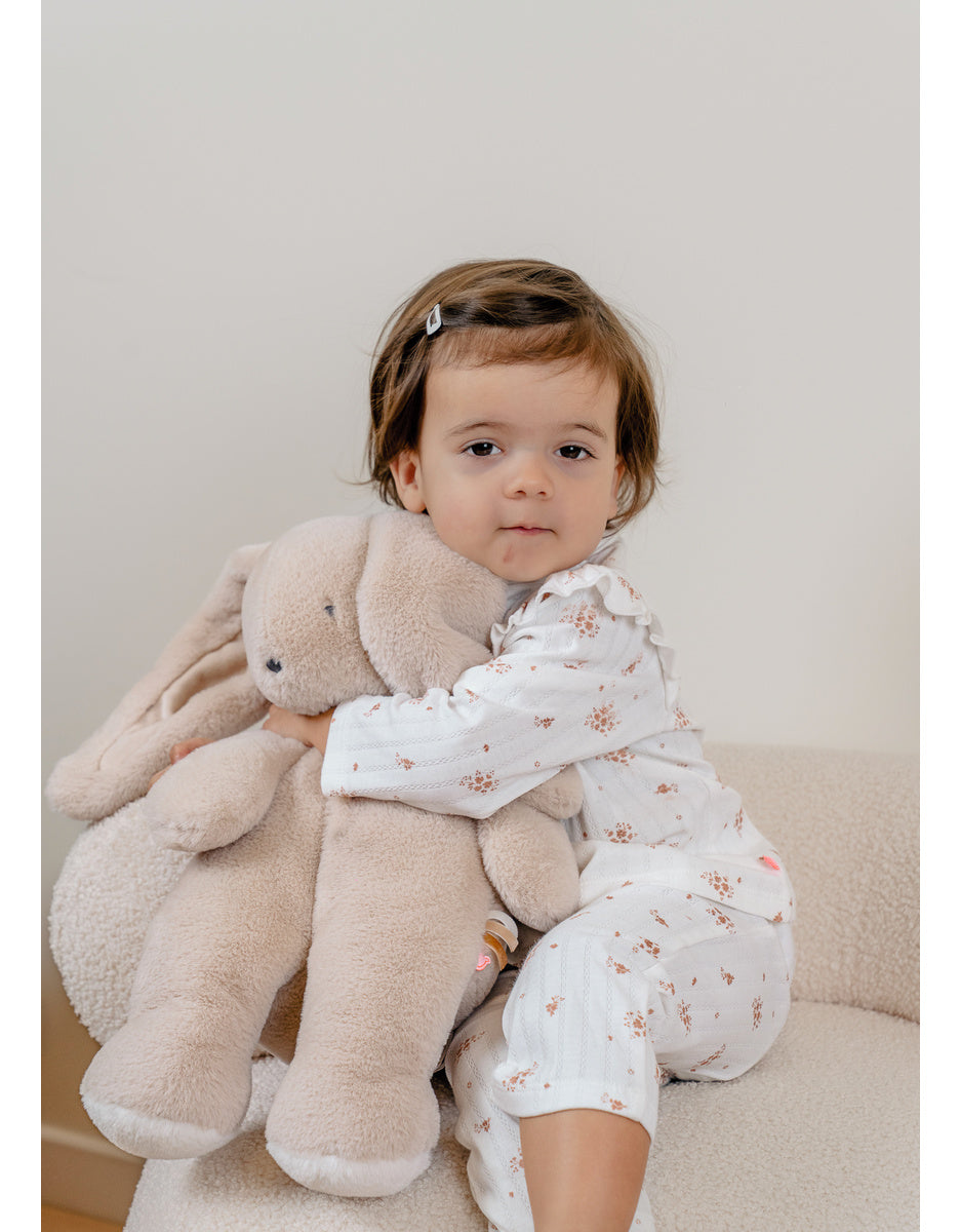 Pyjama bébé, coton fantaisie vintage flower