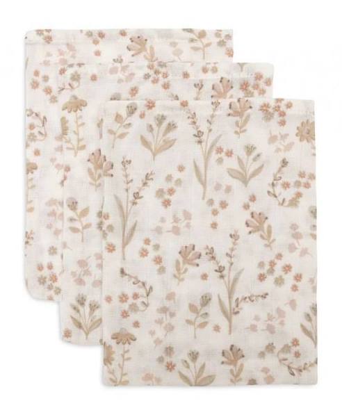 Gant de Toilette Gaze de Coton - Bloomy - 3 Unités