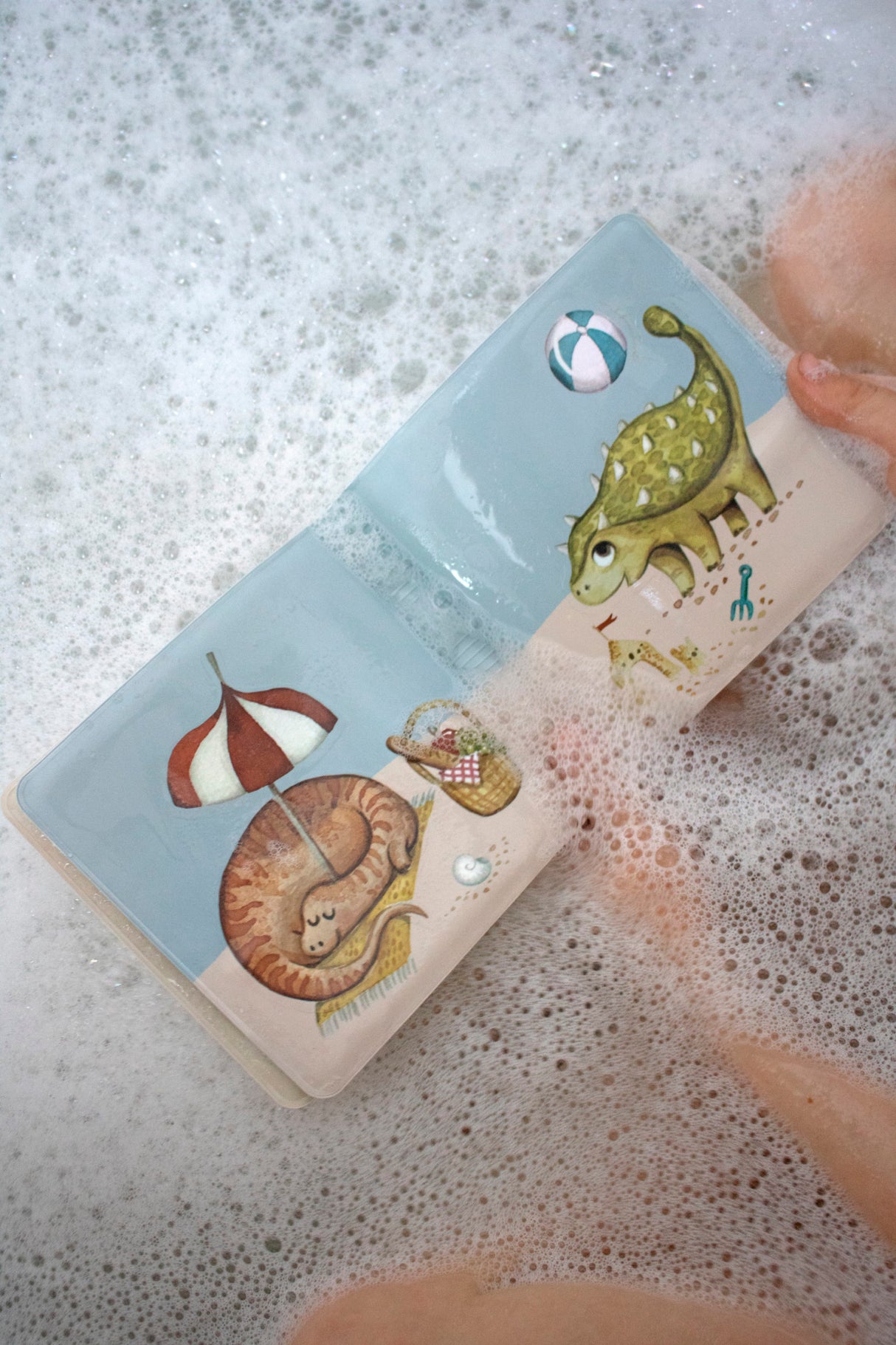 Livre de bain Magic DINO
