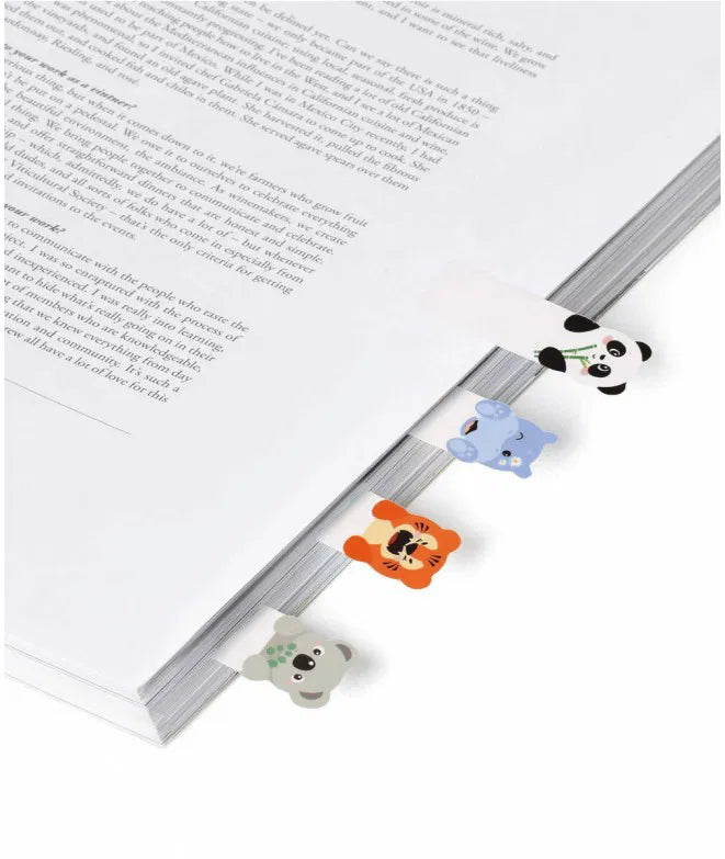 Marque-pages adhésifs JUNGLE