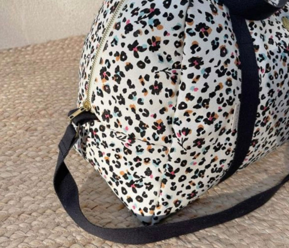Sac à langer LEOPARD FLEURI