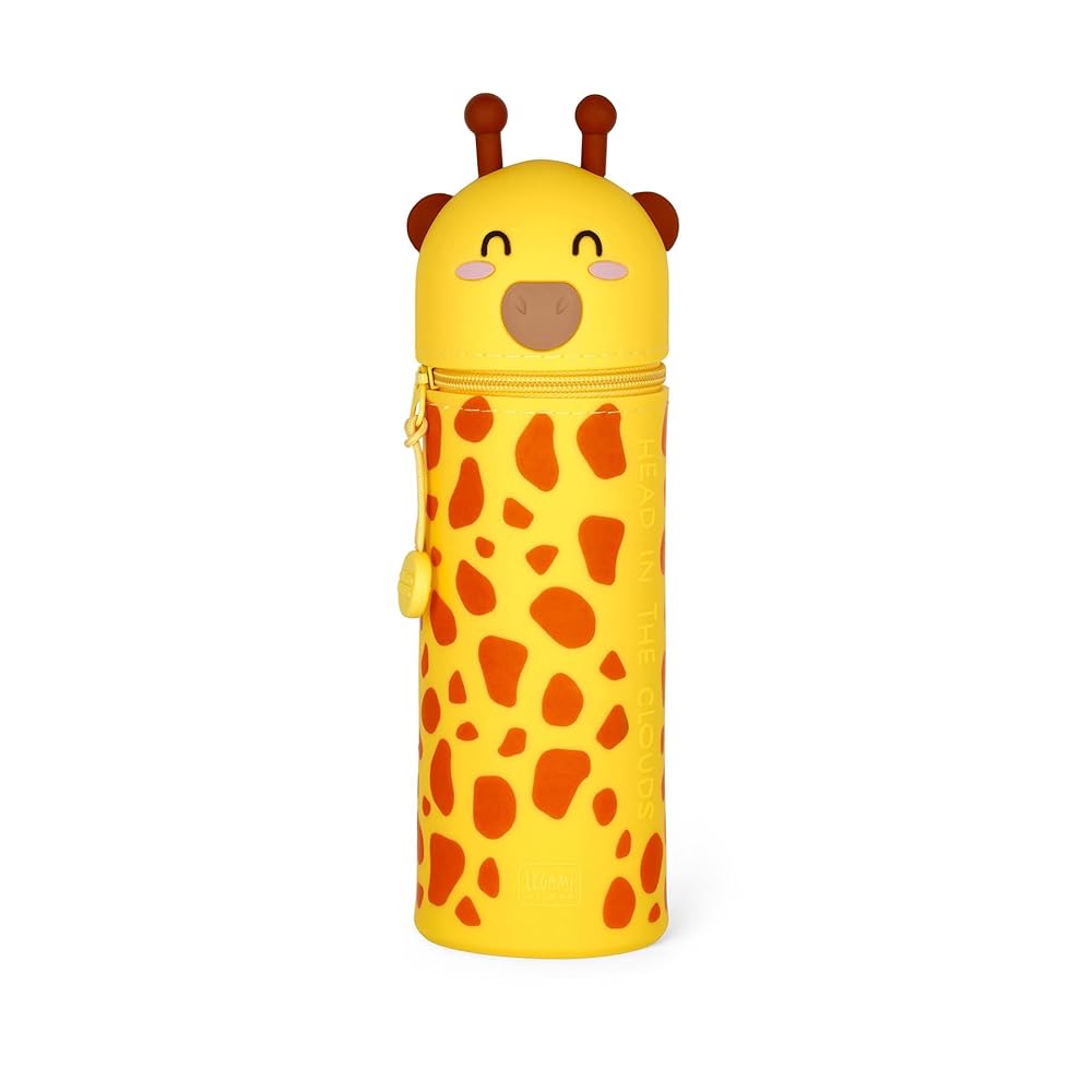 Trousse en silicone Girafe