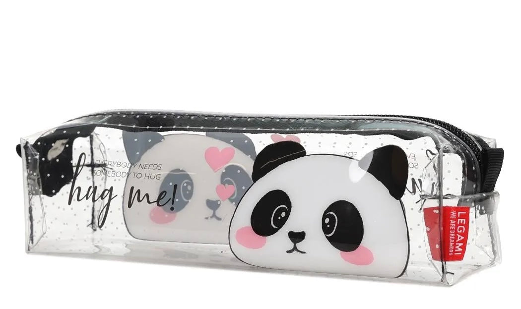 Trousse transparente panda