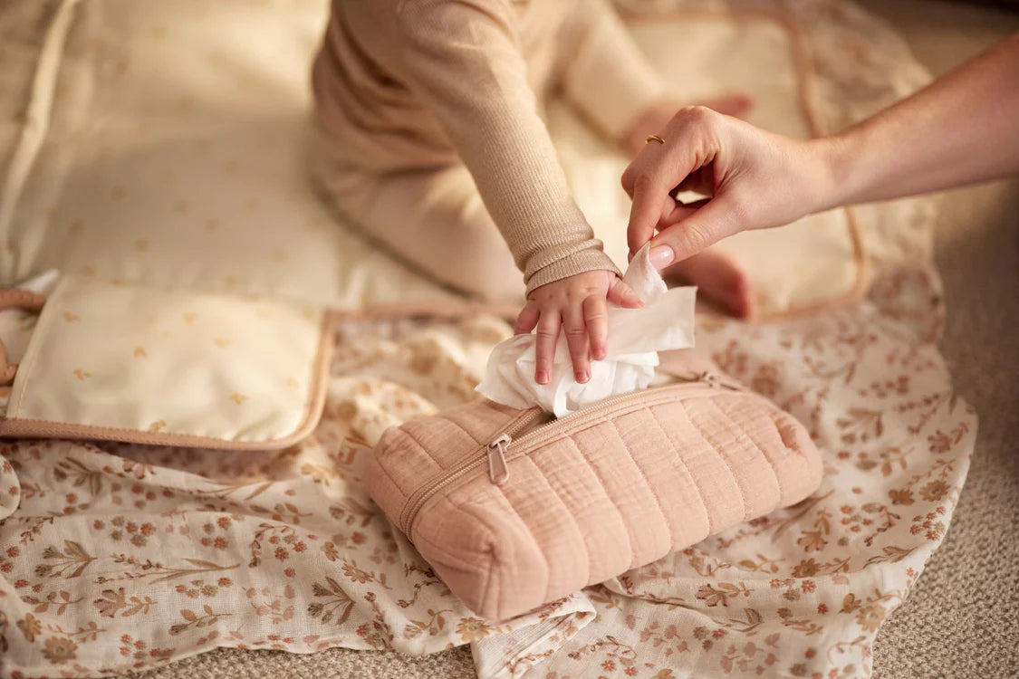 Trousse pour lingettes Wild Rose