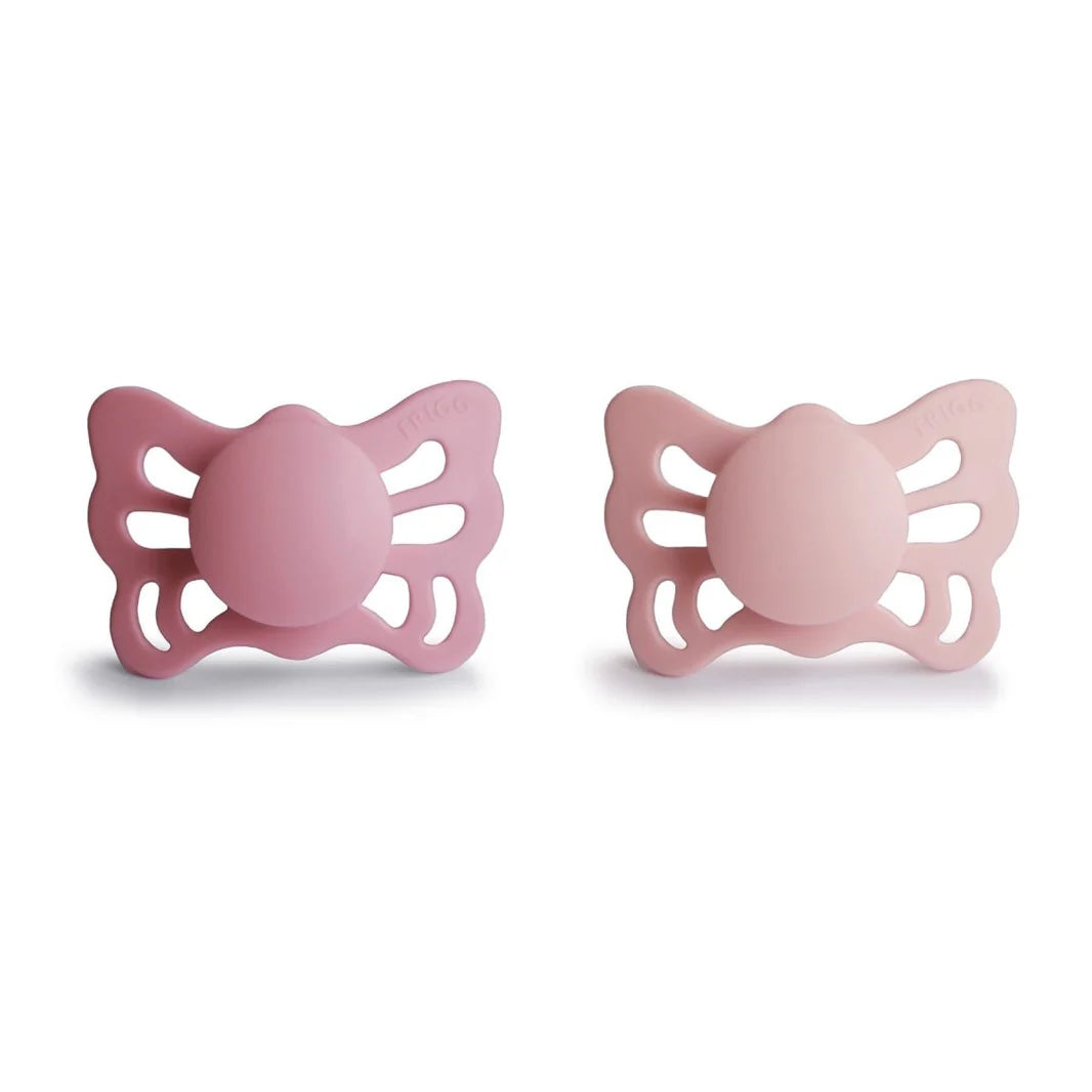 Sucette Silicone Natural (2pack) Pink