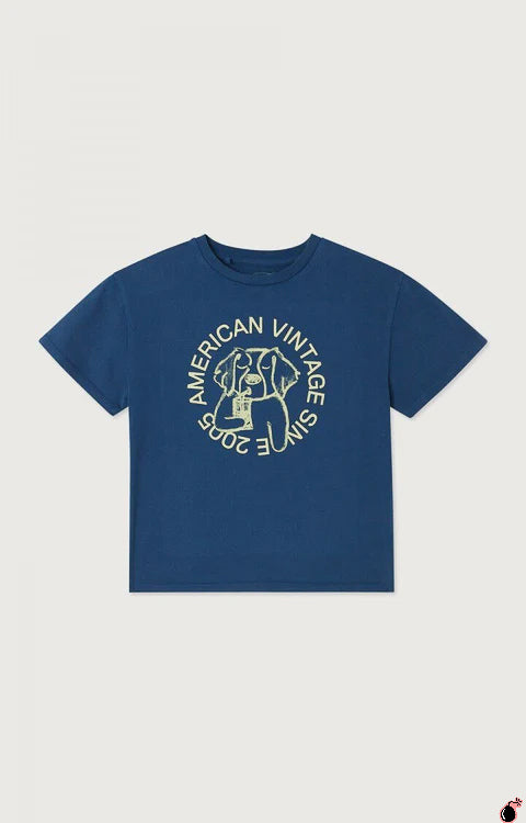 T shirt FIZVALLEY Bleu