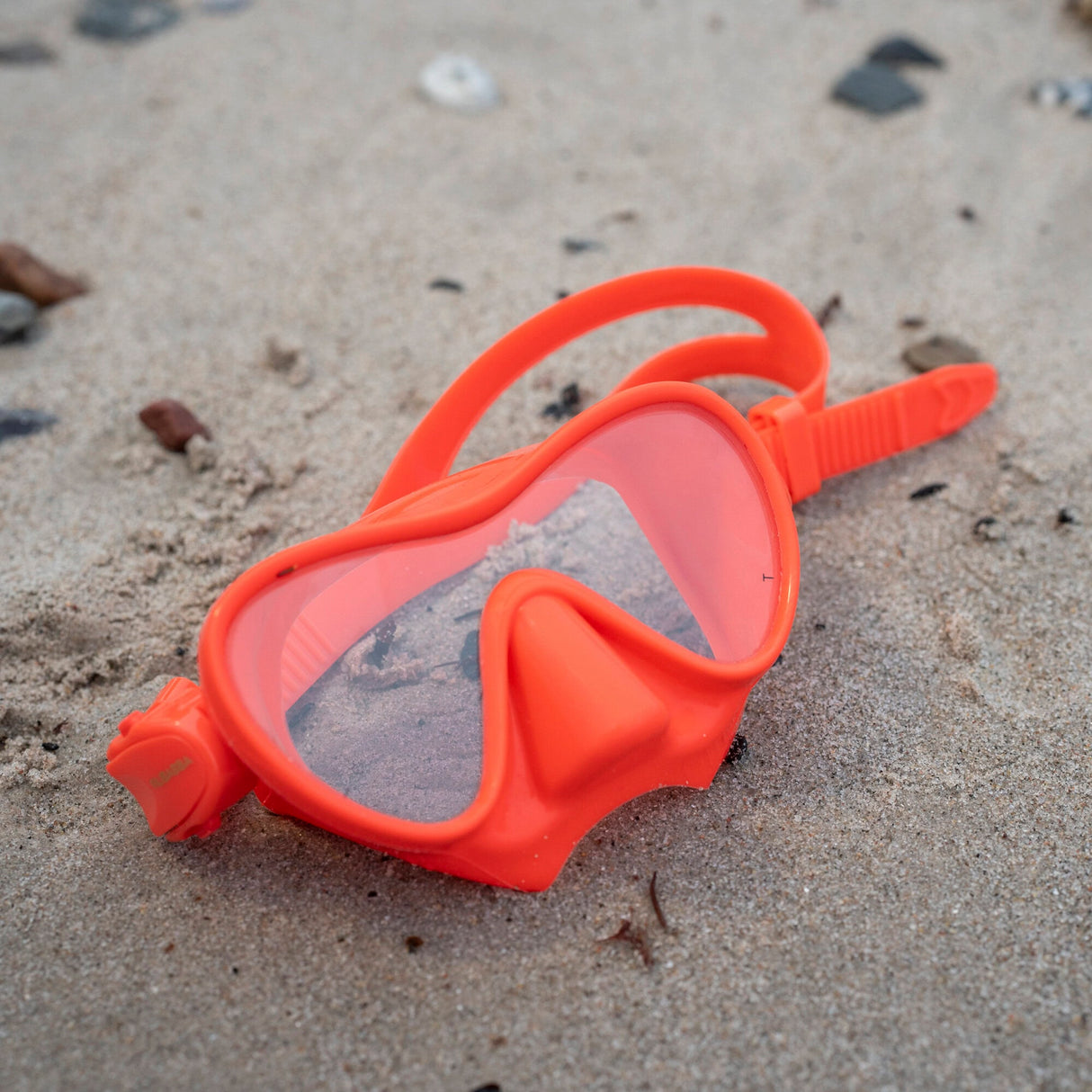 Masque de plongée Rouge