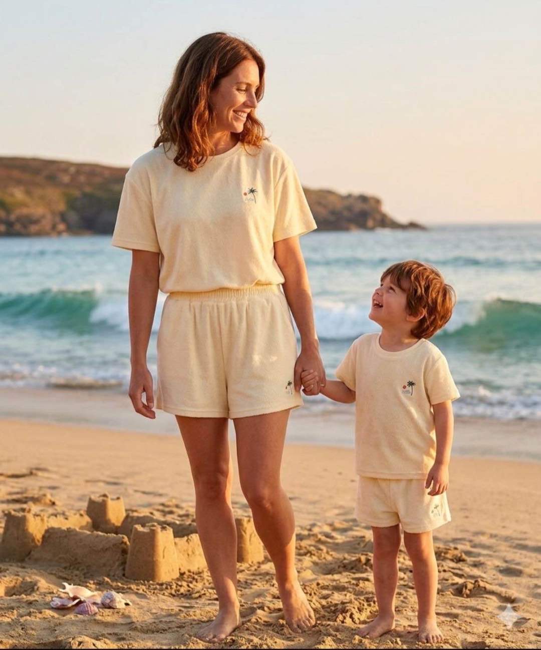 Ensemble MATCHY-MATCHY écru