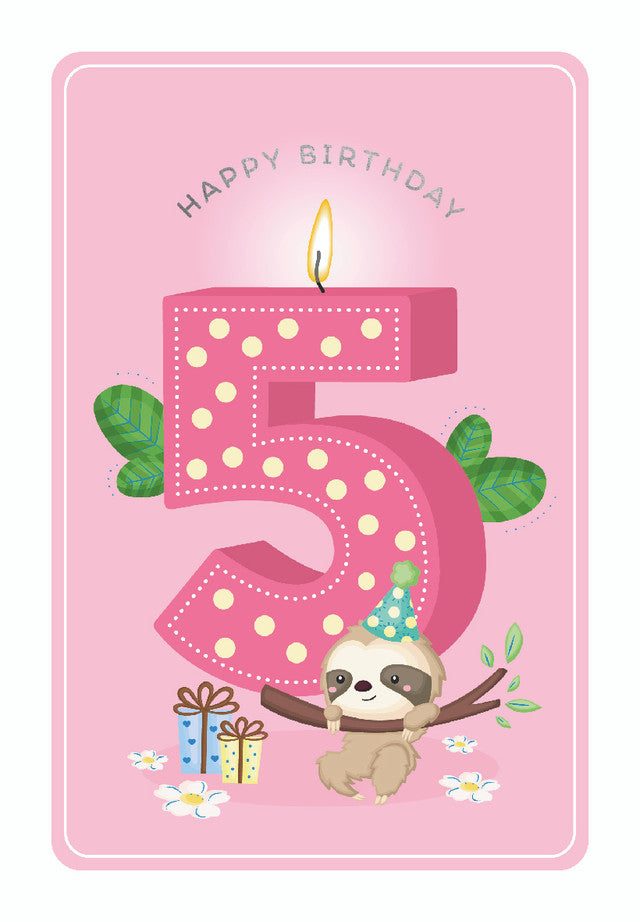 Legami Carte fille 5 ans