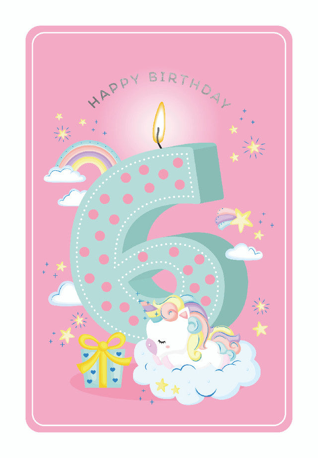 Legami Carte fille 6 ans