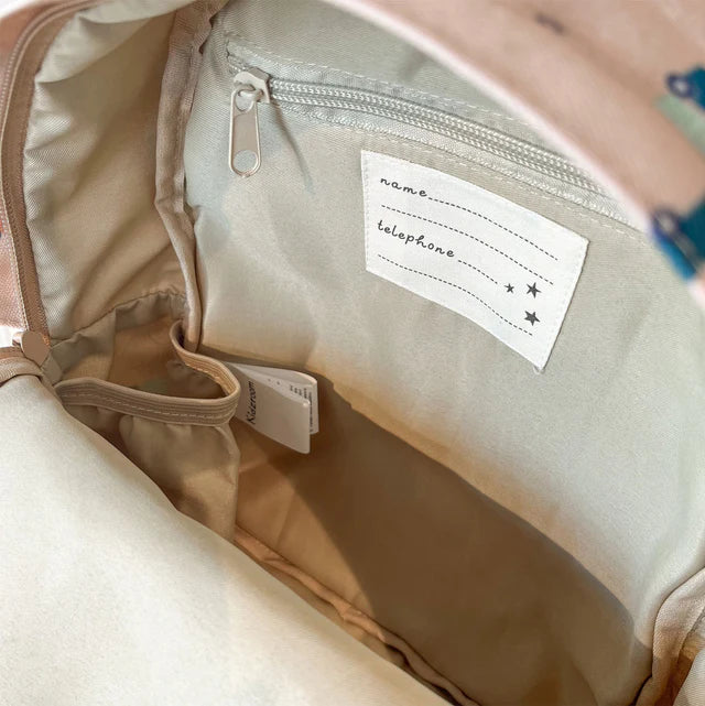 Sac à dos SMALL Transports beige