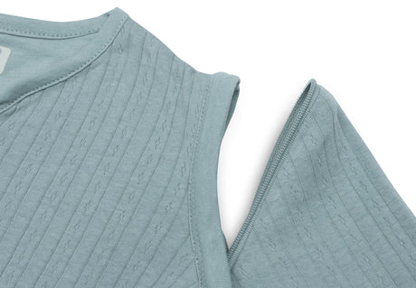 Gigoteuse avec Manches Amovible Ronde Ajour - Sea Green