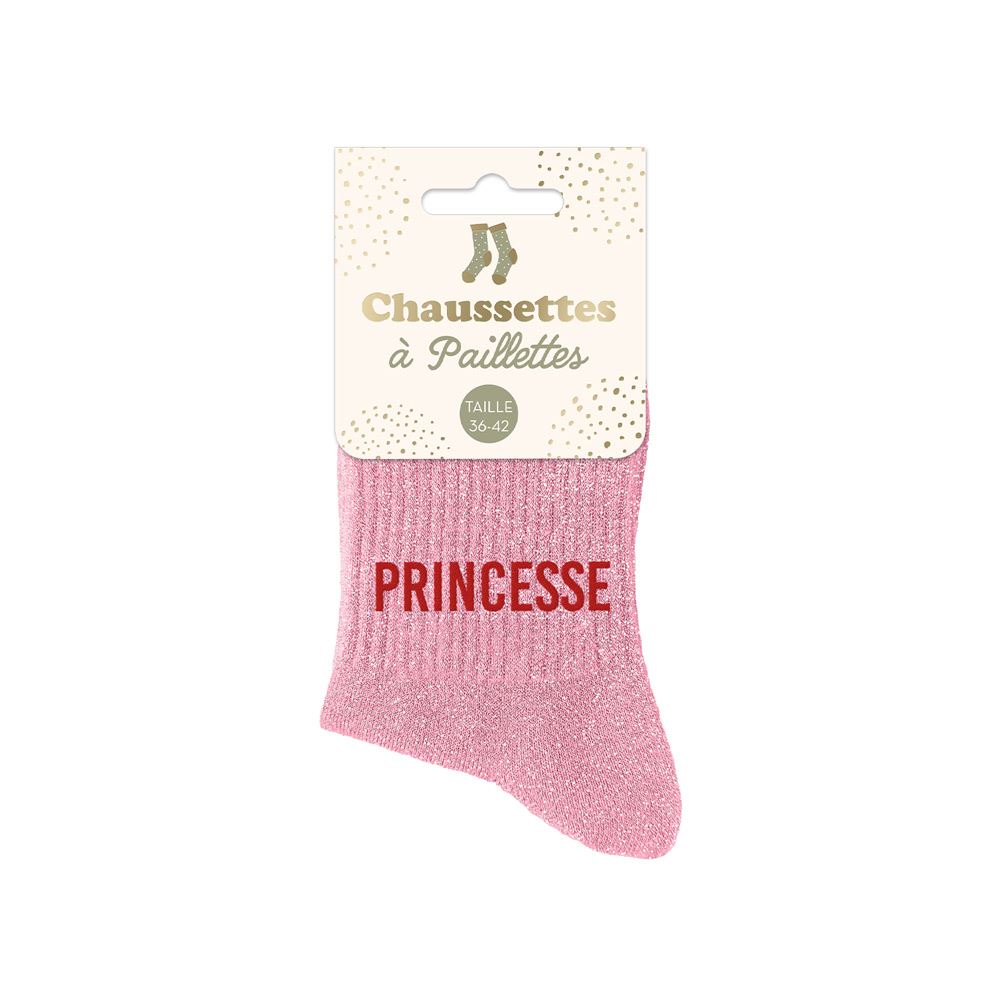 Chaussettes à paillettes PRINCESSE