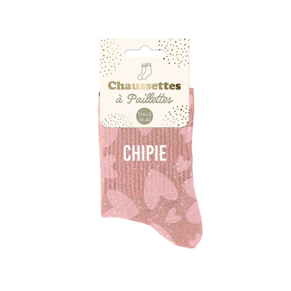 Chaussettes à paillettes CHIPIE