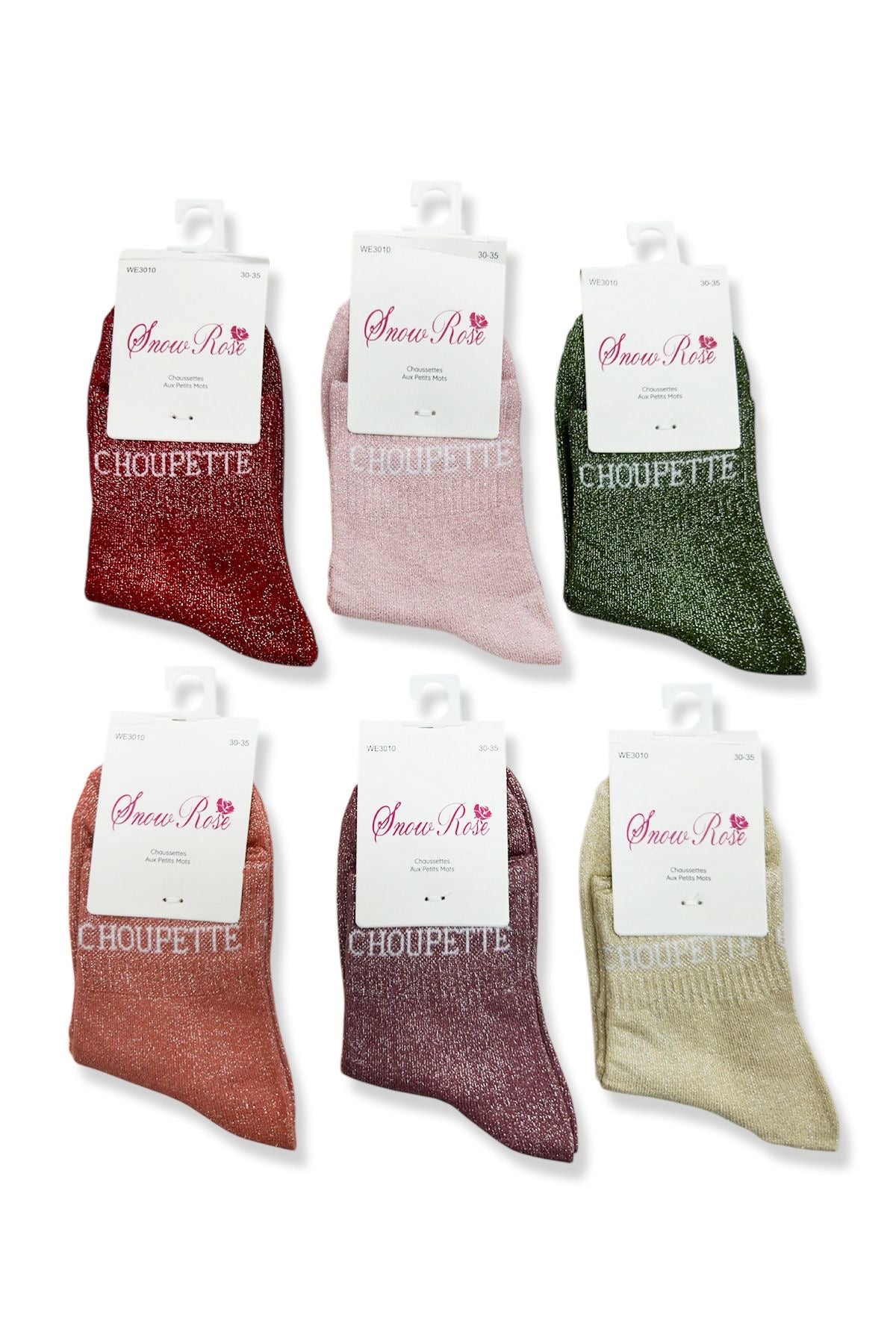 Chaussettes à paillettes CHOUPETTE