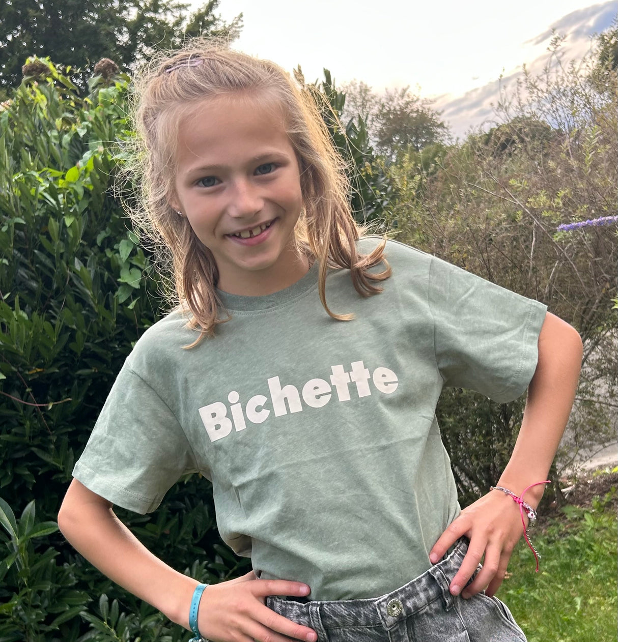 T-shirt BICHETTE vert