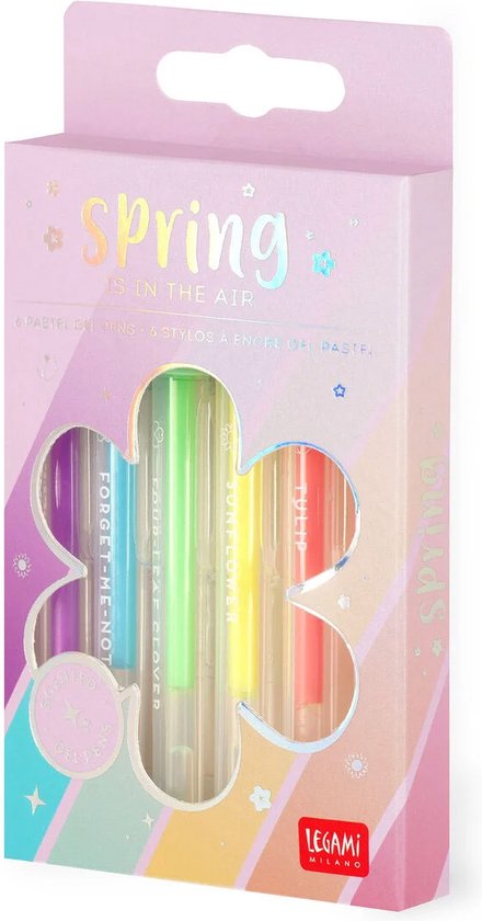 6 Stylos Pastel