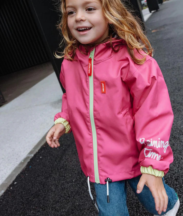 Veste Imperméable Rose